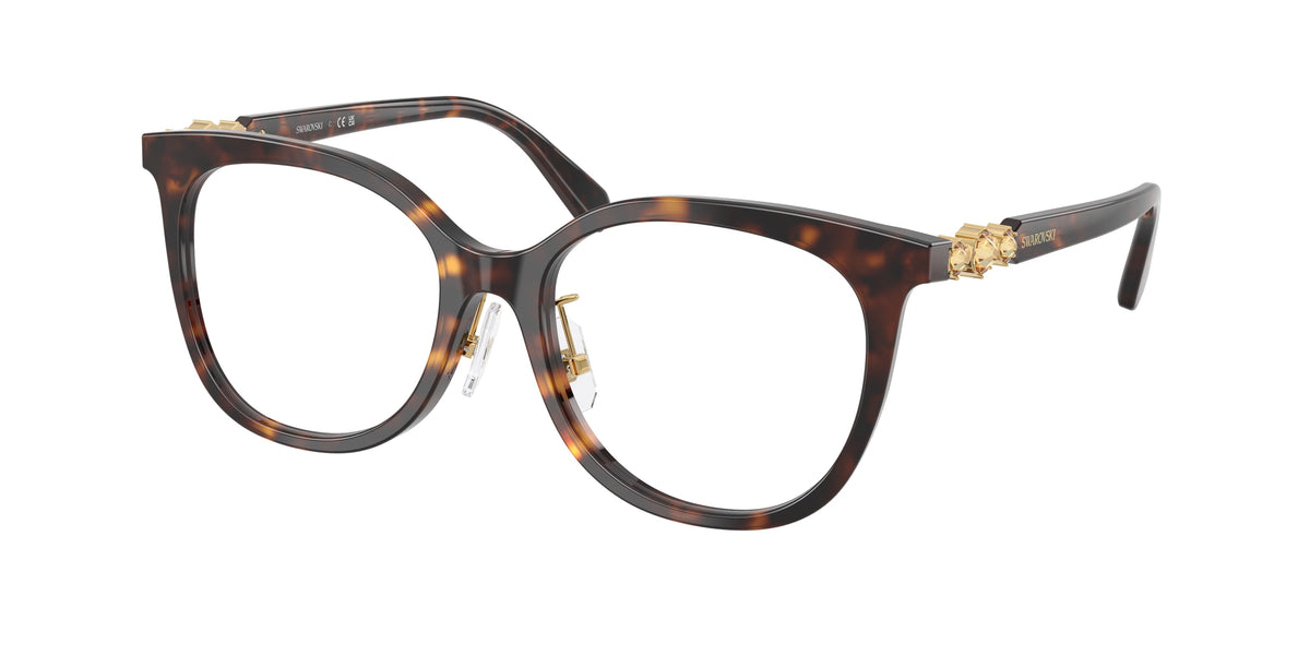 Swarovski SK2055F Havana Eyeglasses