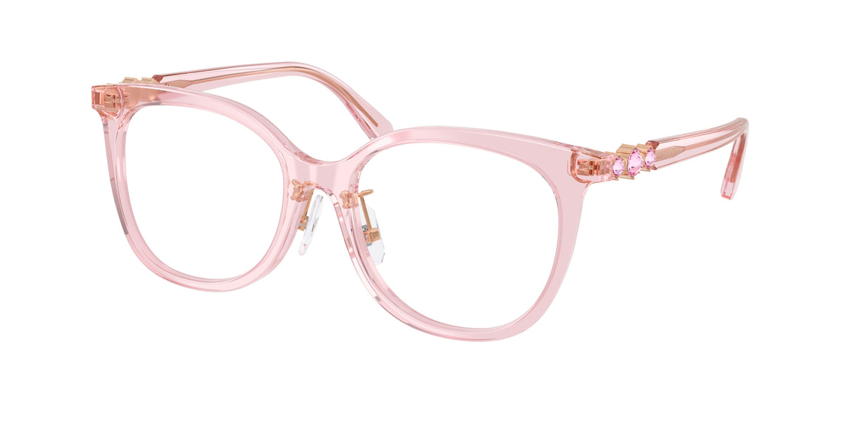 Swarovski SK2055F Transparent Pink Eyeglasses