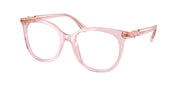 Swarovski SK2055 Transparent Pink Eyeglasses