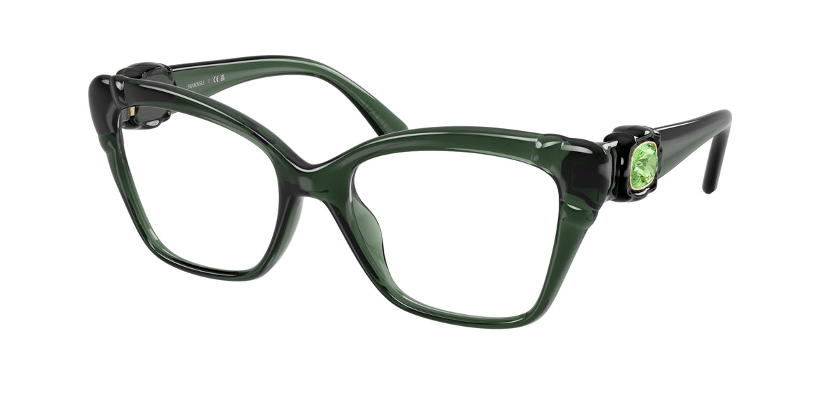 Swarovski SK2056U Transparent Green Eyeglasses