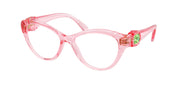 Swarovski SK2057 Transparent Pink Eyeglasses