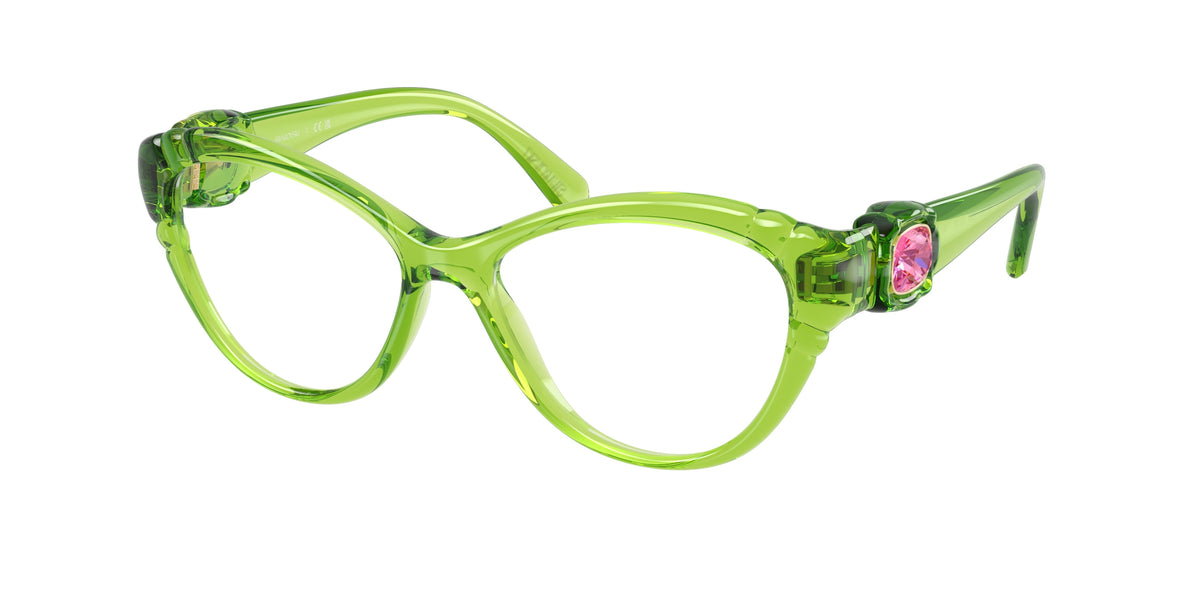 Swarovski SK2057 Transparent Green Eyeglasses