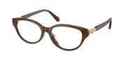 Swarovski SK2058D Transparent Brown Eyeglasses