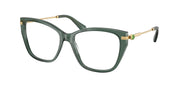 Swarovski SK2060 Transparent Light Green Eyeglasses