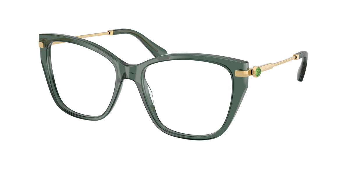 Swarovski SK2060 Transparent Light Green Eyeglasses