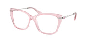 Swarovski SK2060 Transparent Pink Eyeglasses