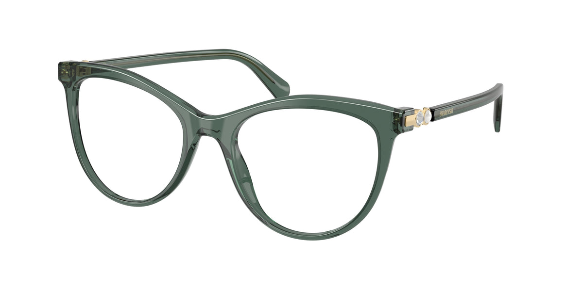 Swarovski SK2064 Transparent Green Eyeglasses