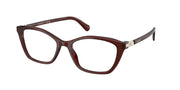 Swarovski SK2065F Transparent Burgundy Eyeglasses