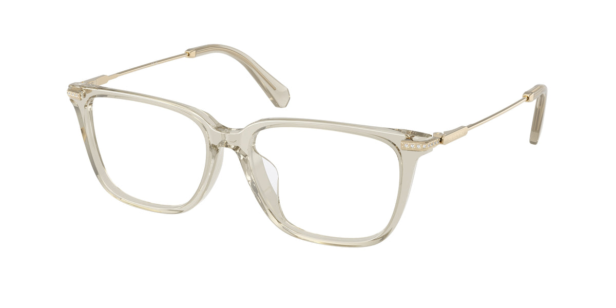 Swarovski SK2067D Transparent Beige Eyeglasses