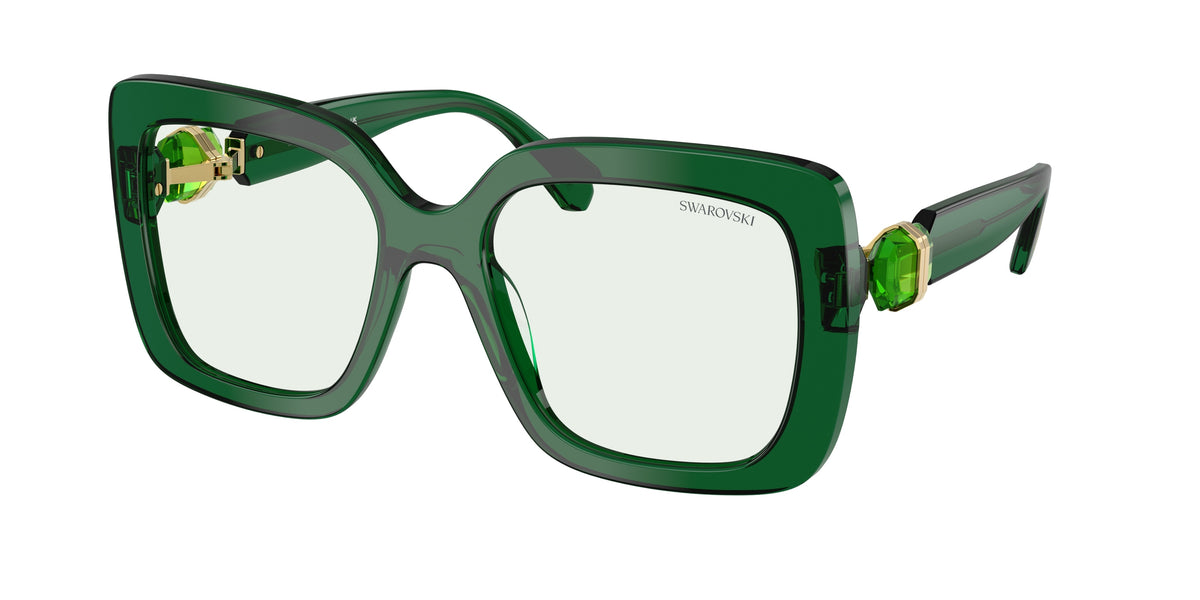 Swarovski SK6001 Transparent Green Sunglasses
