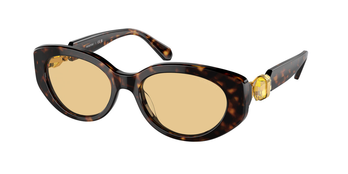 Swarovski SK6002 Dark Havana Sunglasses