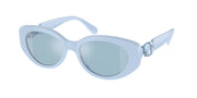 Swarovski SK6002 Light Blue Sunglasses