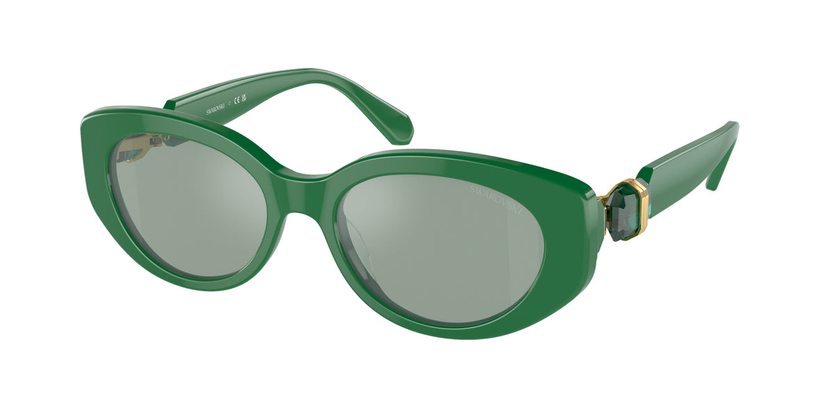 Swarovski SK6002 Dark Green Sunglasses