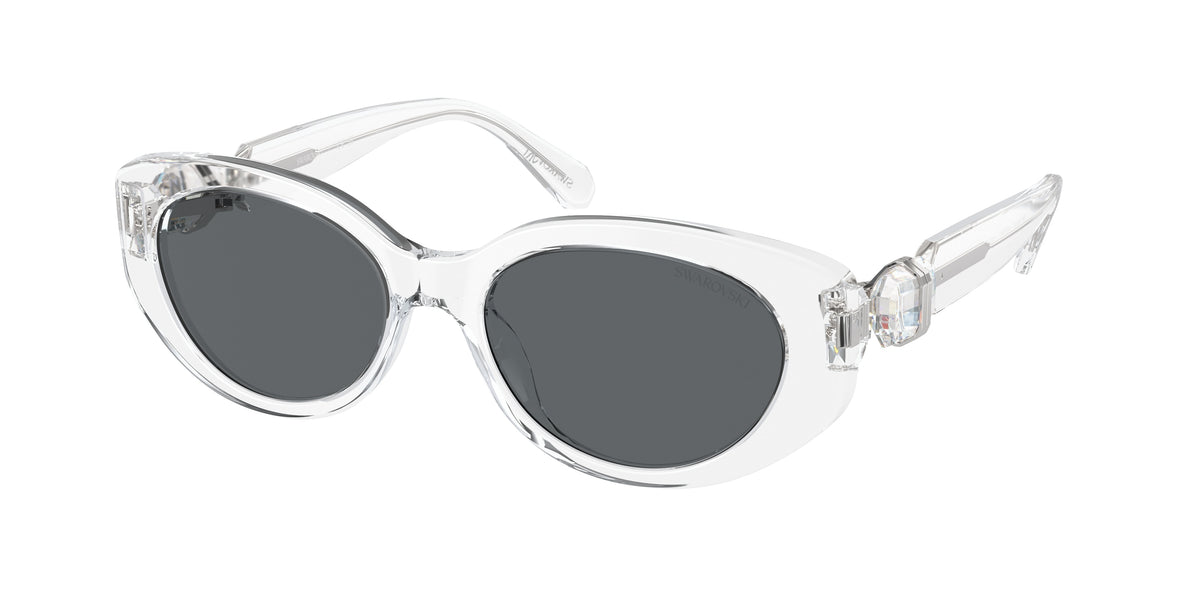 Swarovski SK6002 Transparent Crystal Sunglasses