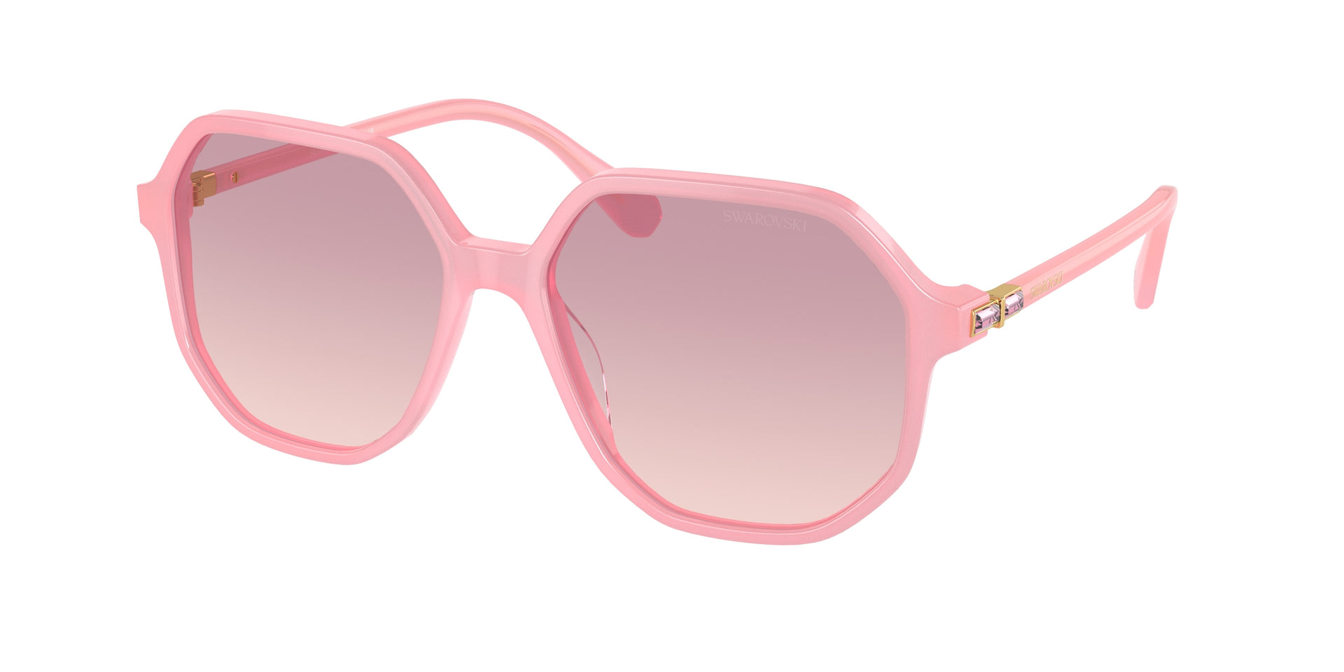 Swarovski SK6003F Opaline Pink Sunglasses