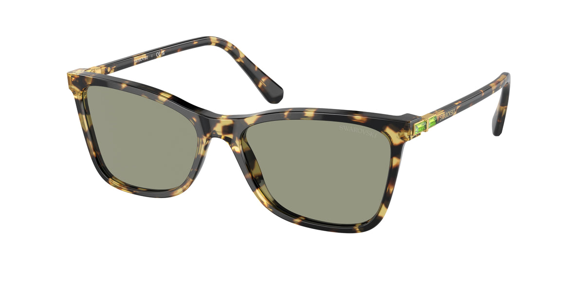 Swarovski SK6004 Havana Sunglasses