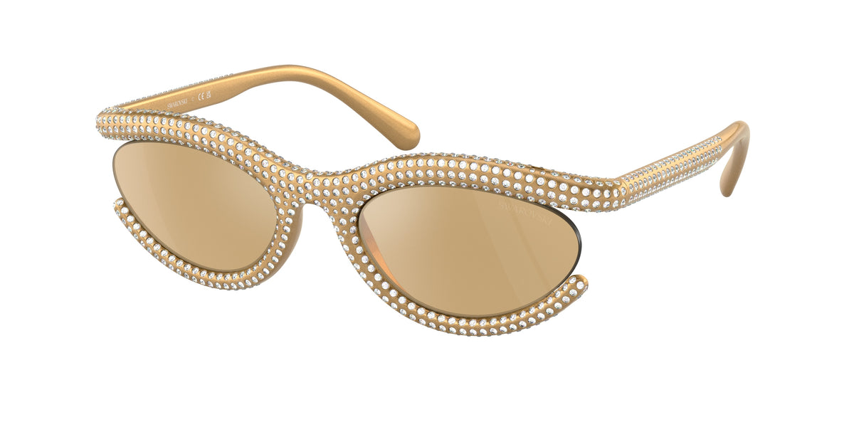 Swarovski SK6006 Gold Sunglasses