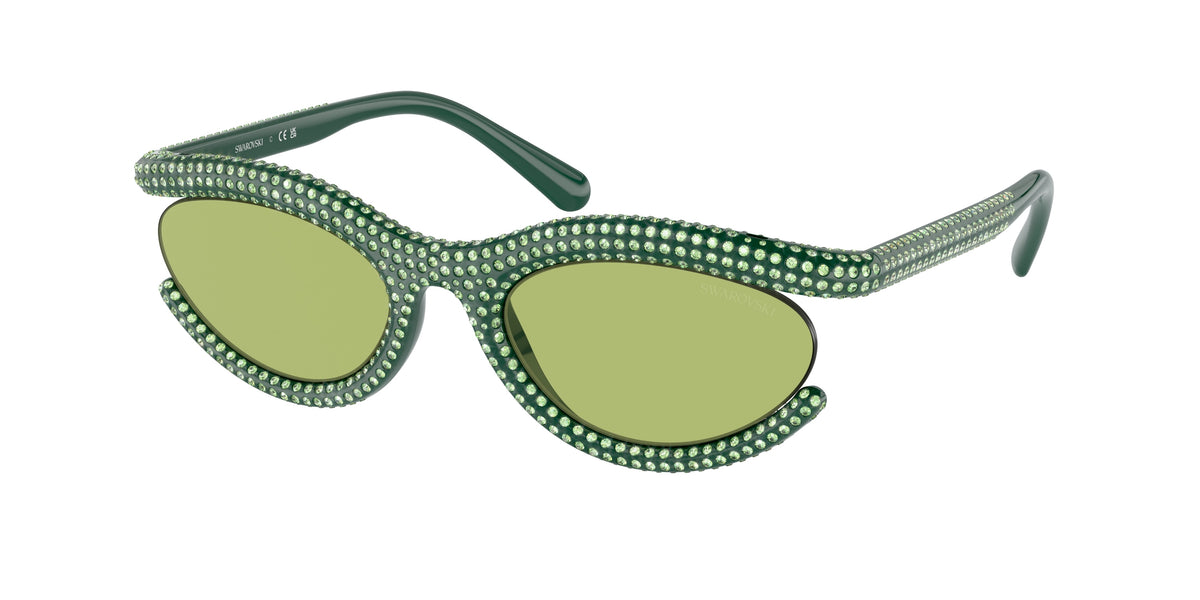 Swarovski SK6006 Green Sunglasses