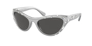 Swarovski SK6007 Metallic Grey Sunglasses