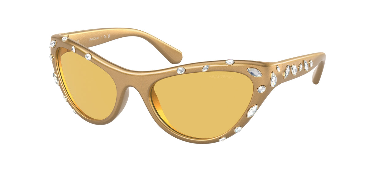 Swarovski SK6007 Gold Sunglasses