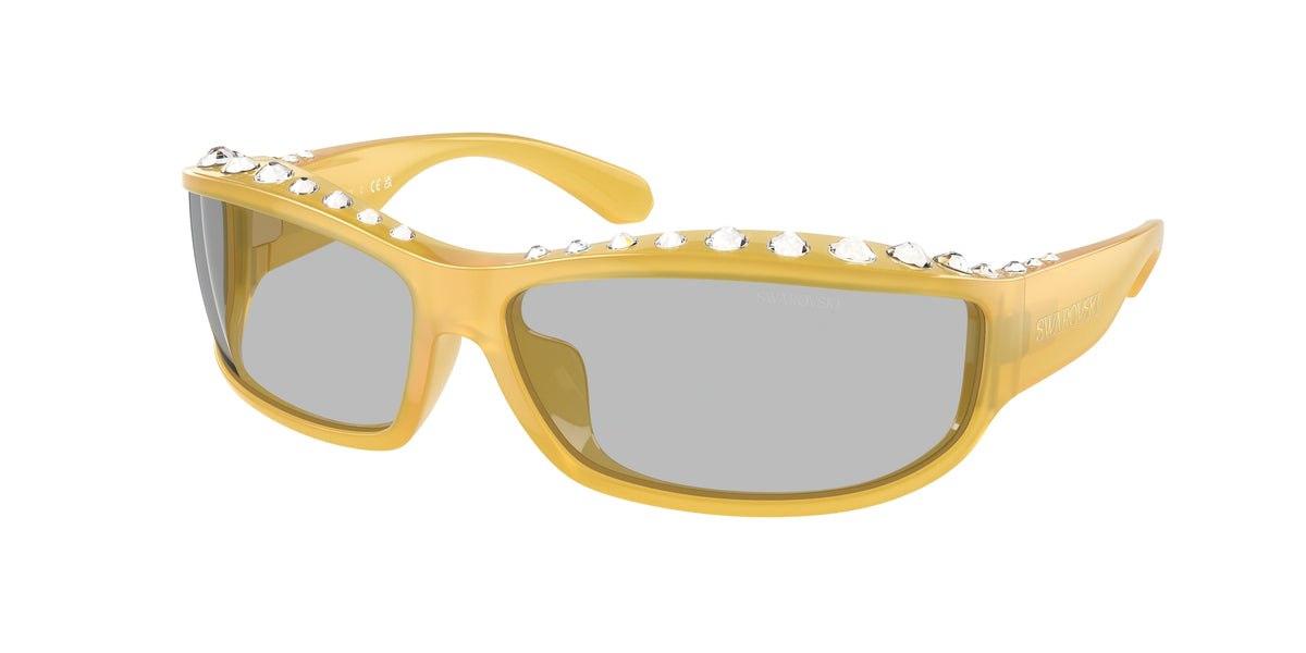 Swarovski SK6009 Opal Light Topaz Sunglasses