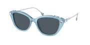 Swarovski SK6010F Opal Light Blue Sunglasses