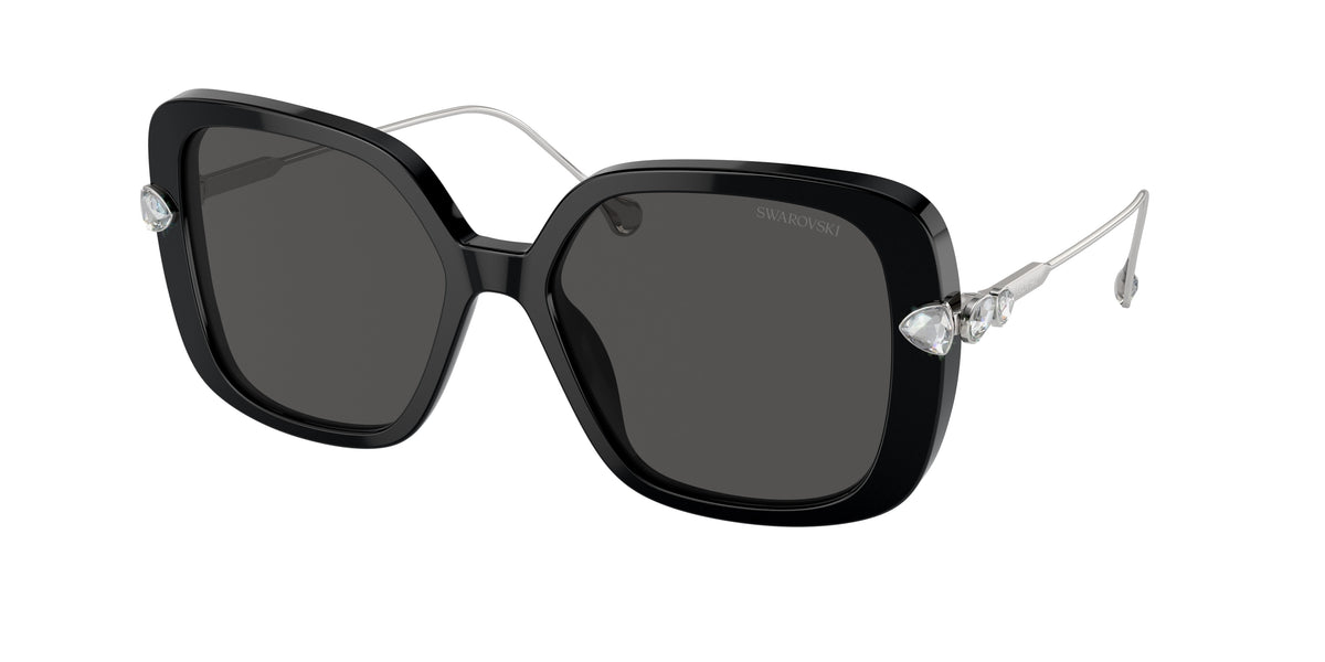 Swarovski SK6011F Black Sunglasses