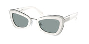 Swarovski SK6012 White/Grey Sunglasses