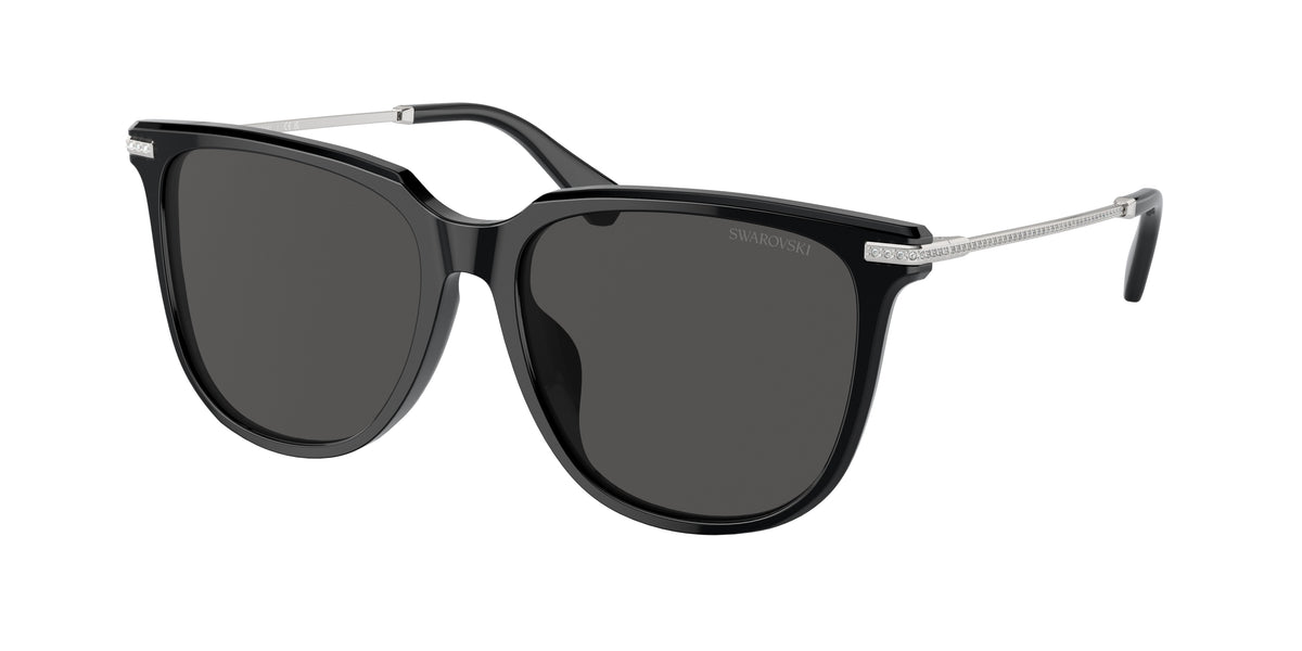 Swarovski SK6015D Black Sunglasses
