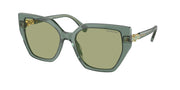 Swarovski SK6016 Transparent Green Sunglasses