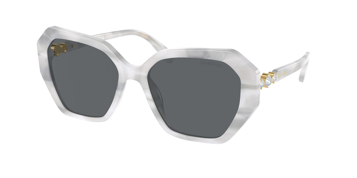 Swarovski SK6017 White Sunglasses