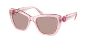 Swarovski SK6018 Transparent Pink Sunglasses