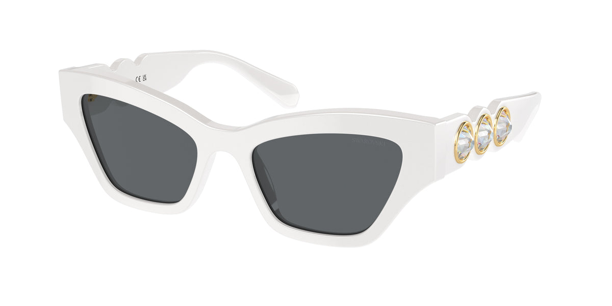 Swarovski SK6021F White Sunglasses