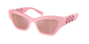 Swarovski SK6021F Milky Pink Sunglasses