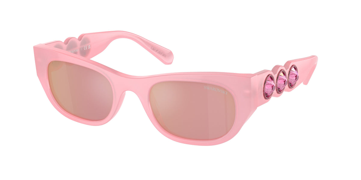 Swarovski SK6022 Milky Pink Sunglasses