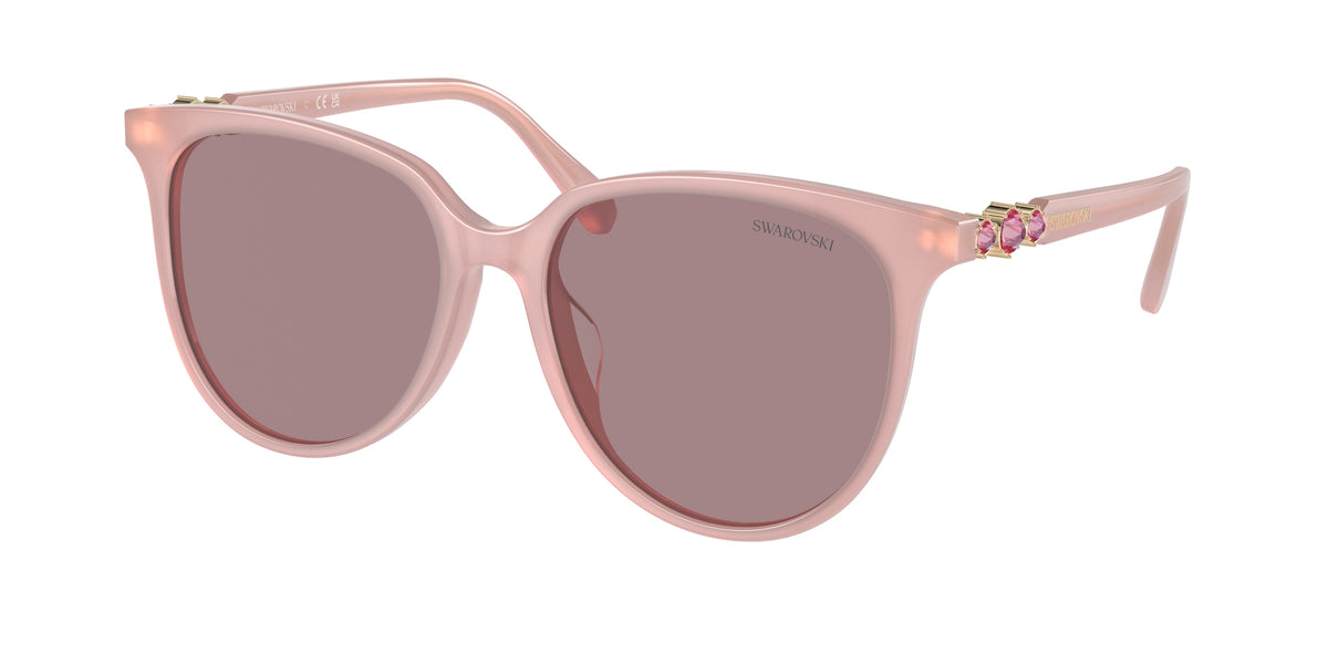 Swarovski SK6023D Milky Pink Sunglasses