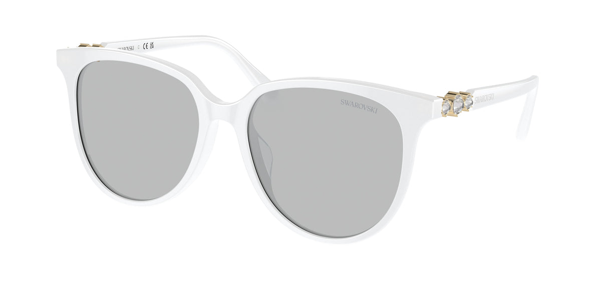 Swarovski SK6023D Opal White Sunglasses