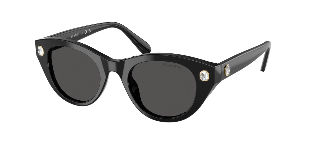 Swarovski SK6025F Black Sunglasses