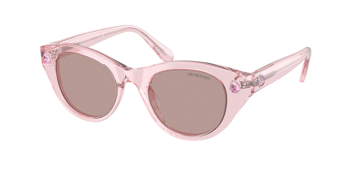 Swarovski SK6025 Transparent Pink Sunglasses