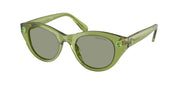 Swarovski SK6025 Transparent Green Sunglasses