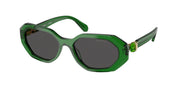 Swarovski SK6028F Transparent Green Sunglasses