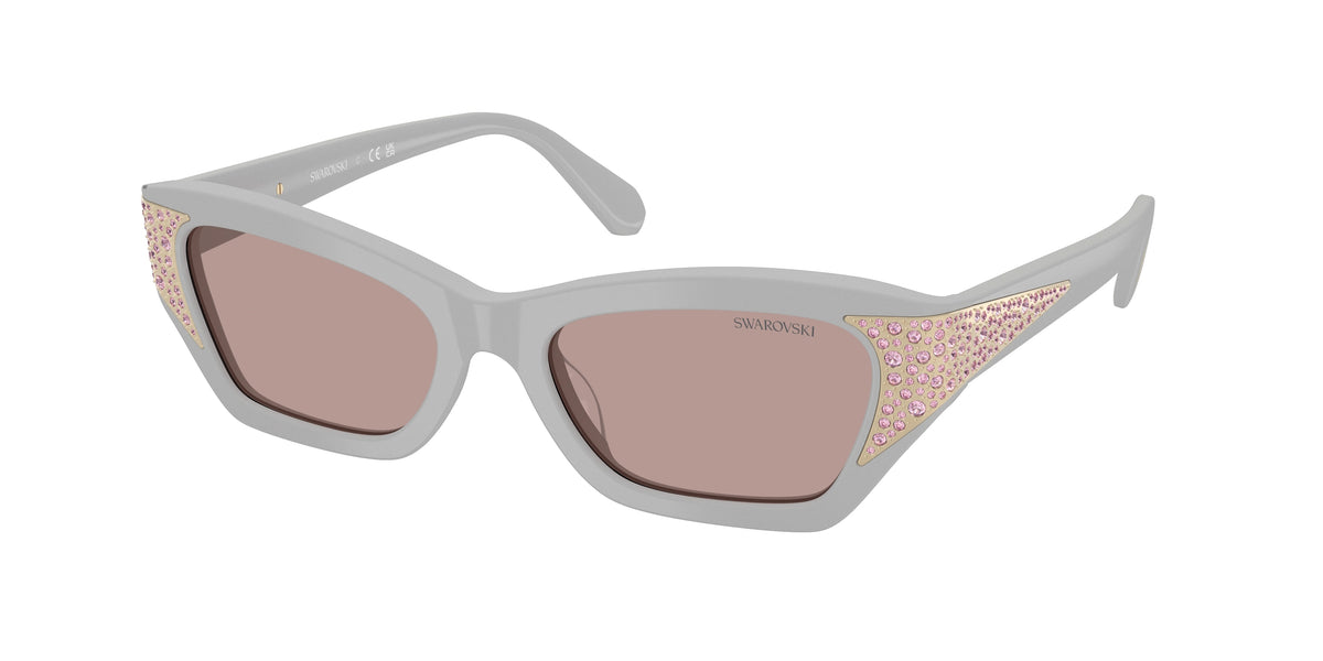 Swarovski SK6029 Milky Pink Sunglasses