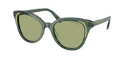 Swarovski SK6031 Transparent Green Sunglasses