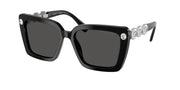 Swarovski SK6032F Black Sunglasses