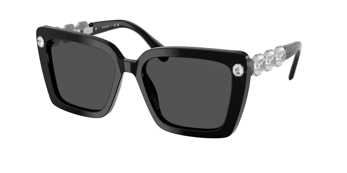 Swarovski SK6032F Black Sunglasses