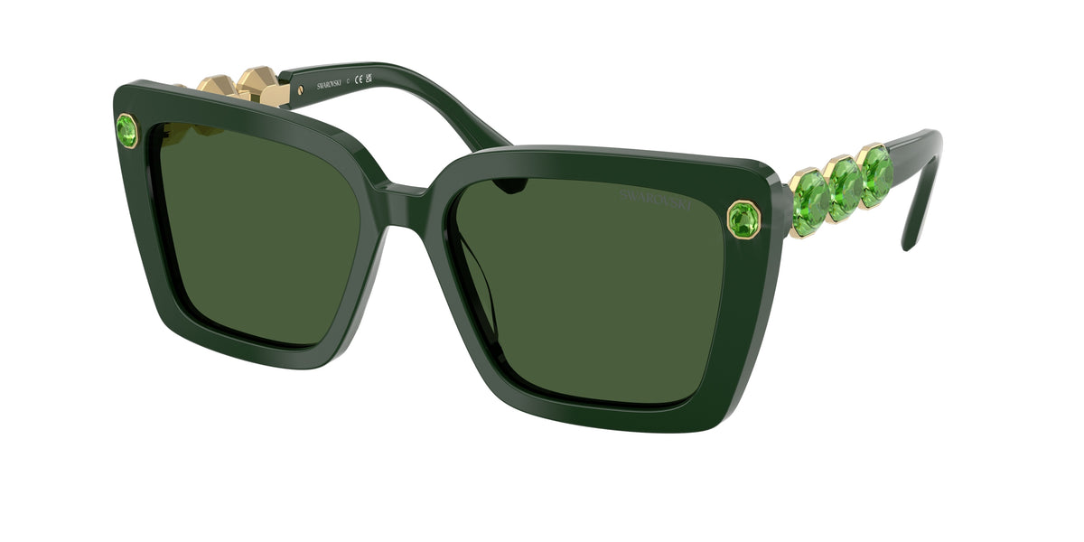 Swarovski SK6032 Green Sunglasses