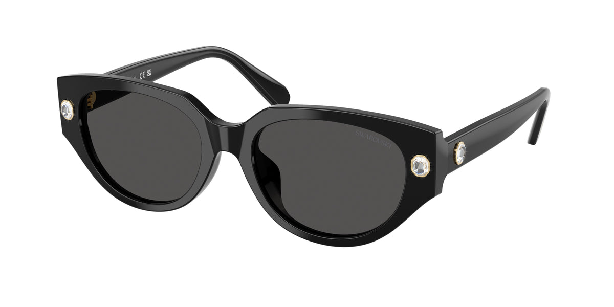 Swarovski SK6035D Black Sunglasses