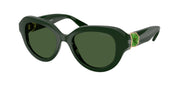 Swarovski SK6037 Solid Green Sunglasses