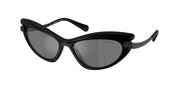 Swarovski SK6038 Matte Black Sunglasses