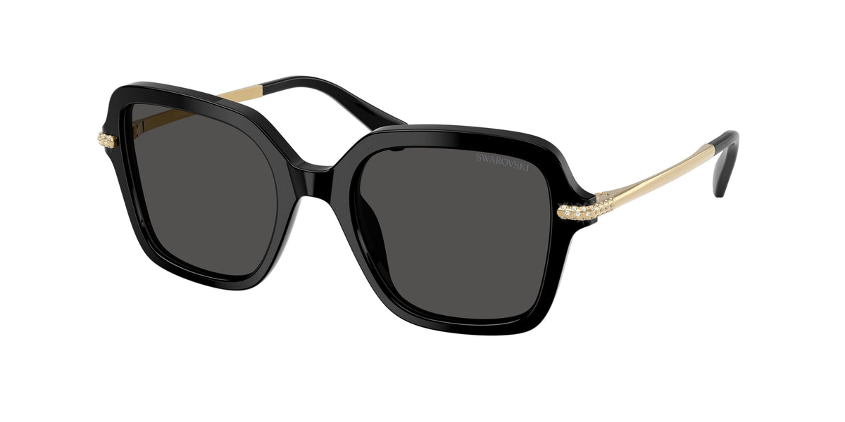 Swarovski SK6040F Black Sunglasses